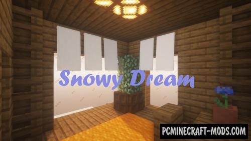 Snowy Dream - Parkour Map For Minecraft