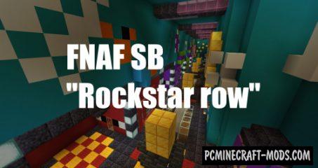 FNAF SB: Security Breach - Rockstar row Map For MC
