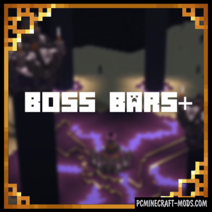 Enhanced Boss Bars+ 16x Resource Pack Minecraft 1.20.2, 1.12.2