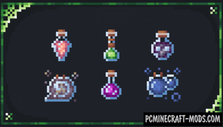 Xali's Potions 16x Resource Pack For Minecraft 1.19.4, 1.19.3