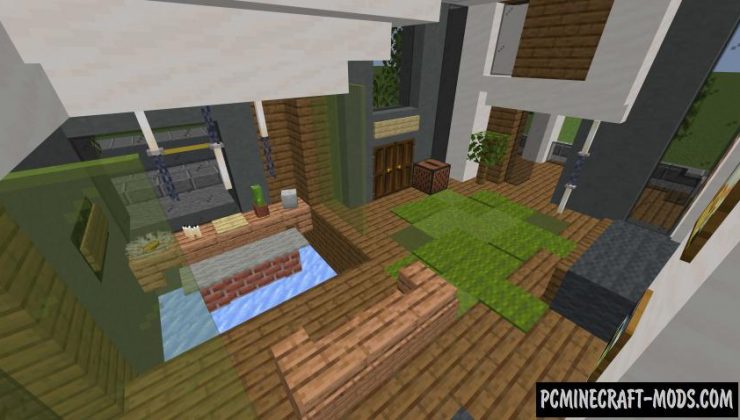 Hi-Tech House Map For Minecraft