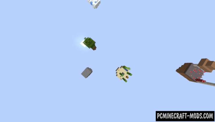 FlyingInslands - Survival Map For Minecraft