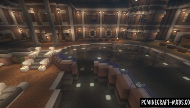 Huge Suburban Mansion Map For Minecraft 1.19