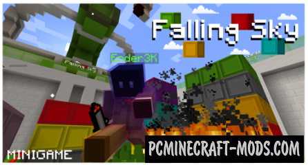 Falling Sky - Minigame Map For Minecraft