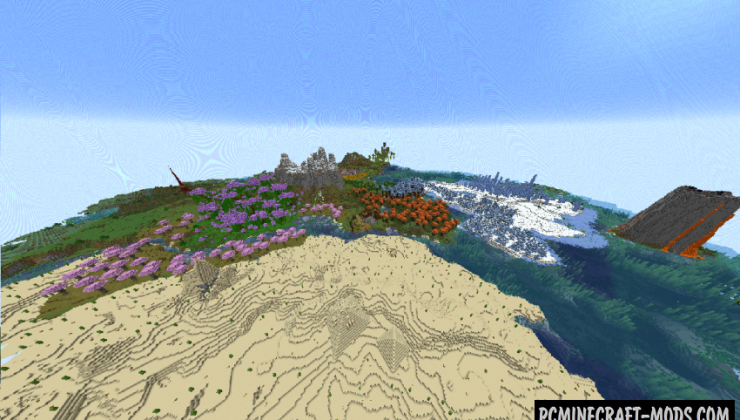 Custom World "M" - Adventure Map For Minecraft