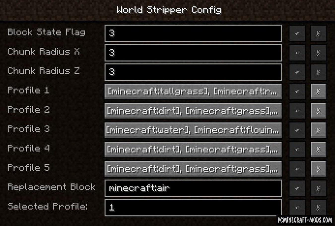 World Stripper - Editor Mod For Minecraft 1.20, 1.19.4, 1.18.2