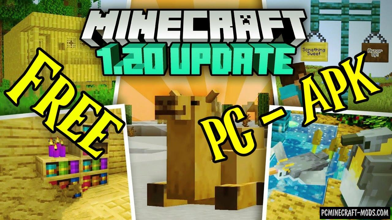 Minecraft 1.20 APK download link for Android devices