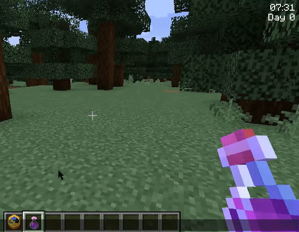 GUI Clock and Compass - HUD Mod For Minecraft 1.19.4