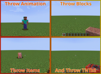 Throwability - 3D Tweak Mod For Minecraft 1.19.3, 1.18, 1.16