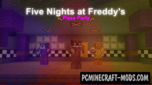 Five Nights at Freddy's - Pizza Party – Adventure Map For Minecraft