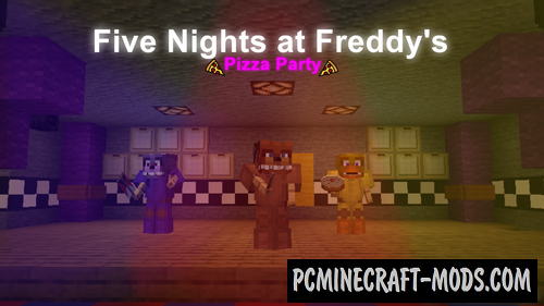 Five Nights at Freddy's 2  Gameplay en Minecraft + Map - Addon 