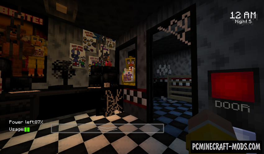 Five Nights At Freddy's – Horror Map For Minecraft