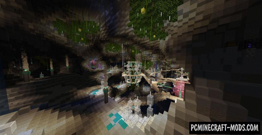 Voidswept Caverns – Finding Map For Minecraft