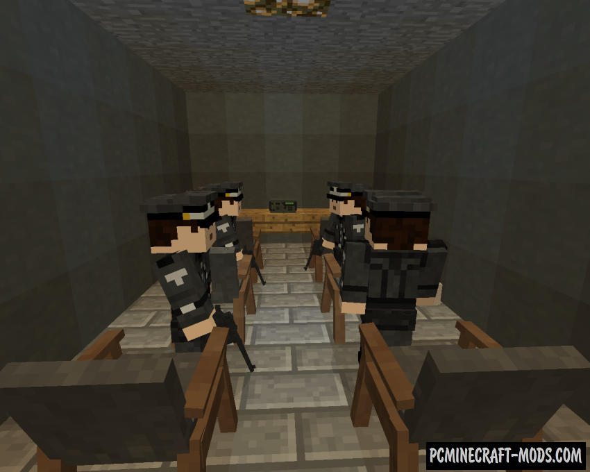 Medal of honor: Train sabotage – Adventure Map For Minecraft