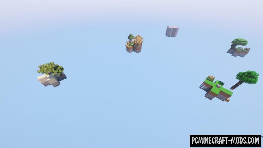 Sky Block Plus – Survival Map For Minecraft