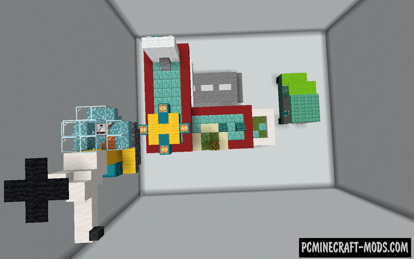 Lego City Hospital – House Map For Minecraft