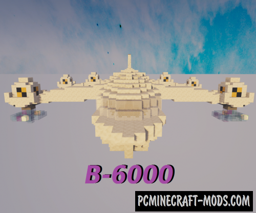 B-6000 Bullet – Building Map For Minecraft