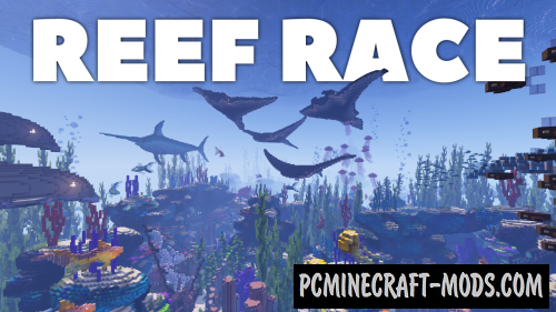 Reef Race – Parkour Map For Minecraft