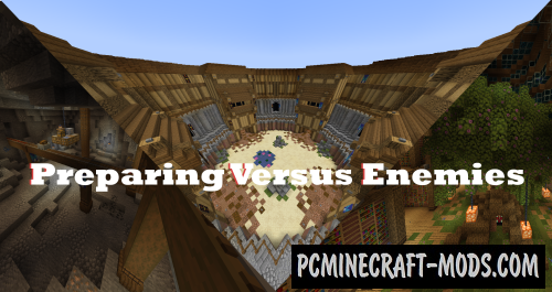 PVE: Preparing Versus Enemies – Adventure Map For Minecraft