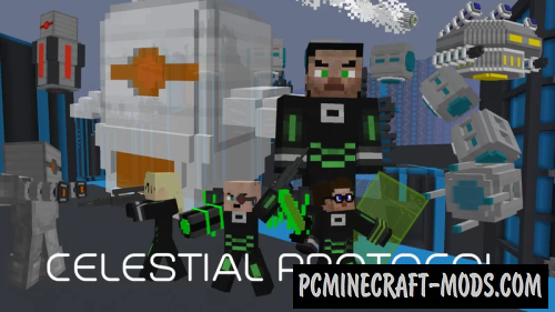 Celestial Protocol – Sci-Fi Adventure Map For Minecraft