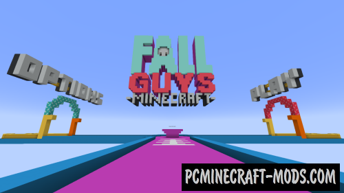 Fall Guys: Slime Climb – Minigame Map For Minecraft