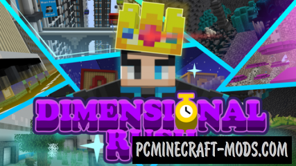 Dimensional Rush – Minigame Map For Minecraft