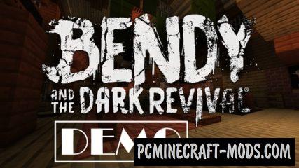 Bendy And The Dark Revival Addon Mods Minecraft Bedrock