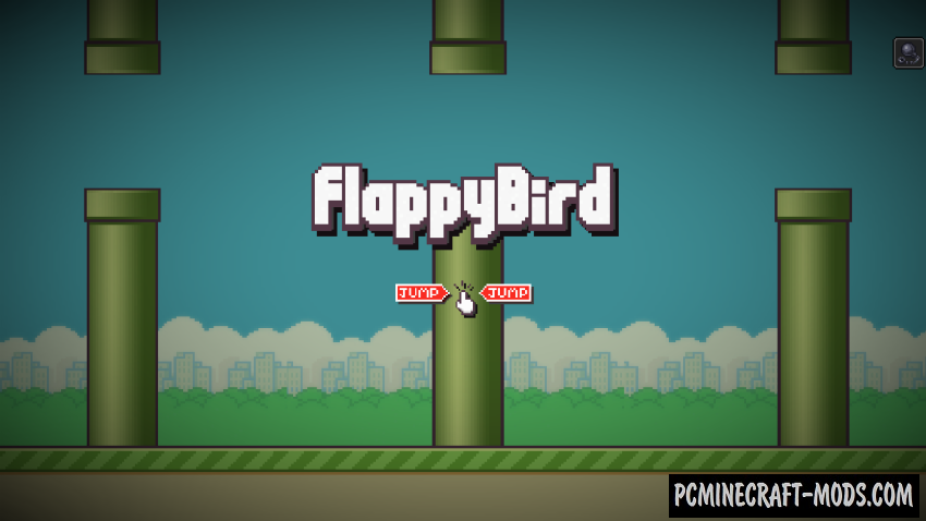 Flappy bird – Minigame Map For Minecraft