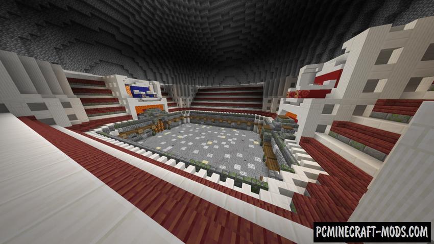 PVP Coliseum – PVP Map For Minecraft