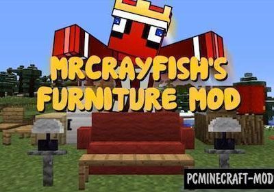 MrCrayfish’s Furniture – Decor Mod For Minecraft 1.19.3, 1.18.2, 1.12.2