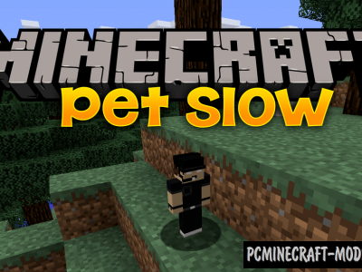 Pet Slow – New Mob Mod For Minecraft 1.20.4, 1.19.3, 1.18.2, 1.12.2